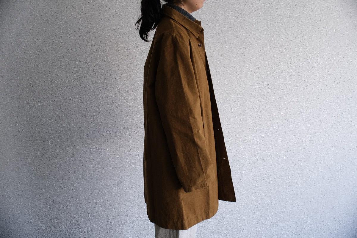 バフクロス ミドルジャケット カーキブラウン｜unisex 2 size