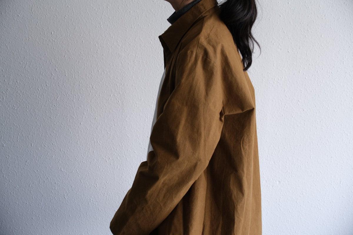 バフクロス ミドルジャケット カーキブラウン｜unisex 2 size