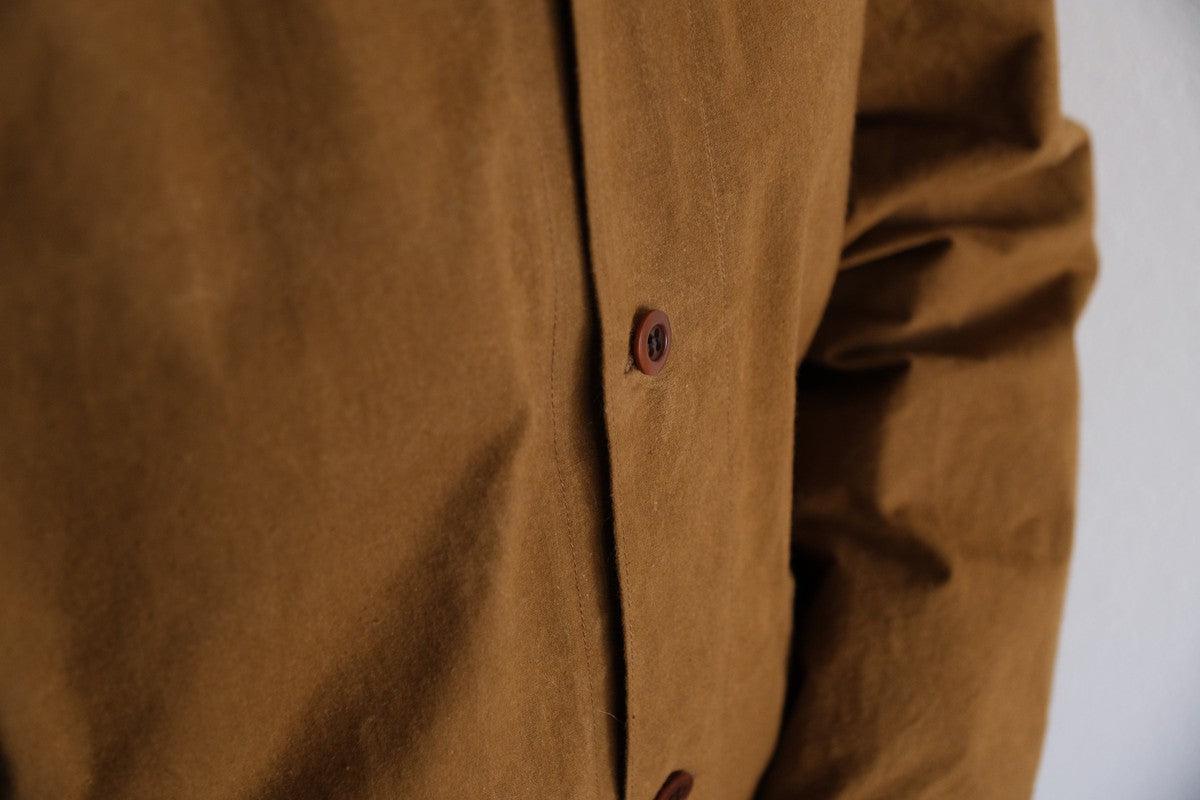 バフクロス ミドルジャケット カーキブラウン｜unisex 2 size