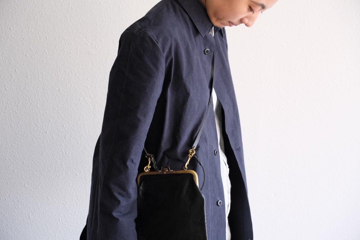 バフクロス ミドルジャケット ブラックネイビー｜unisex 2 size