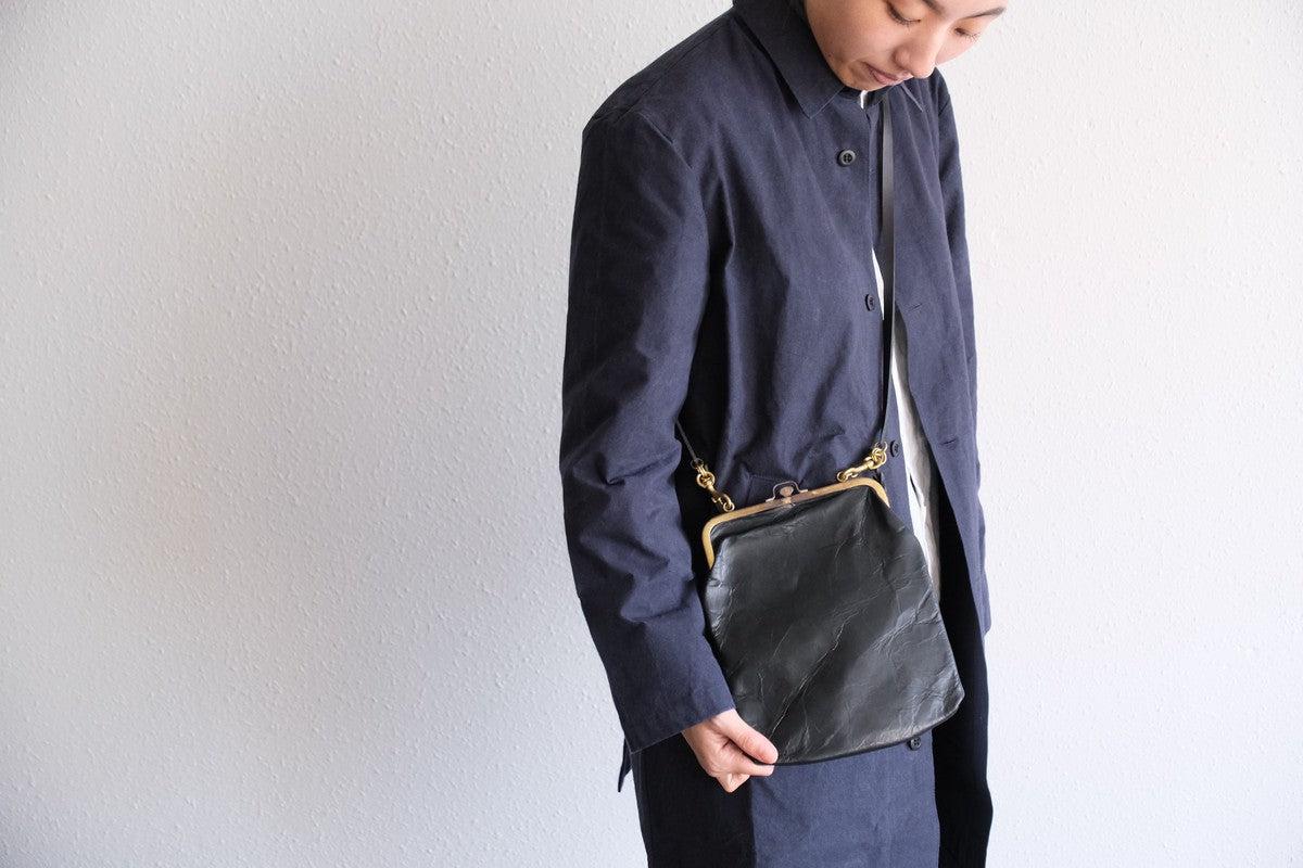 バフクロス ミドルジャケット ブラックネイビー｜unisex 2 size