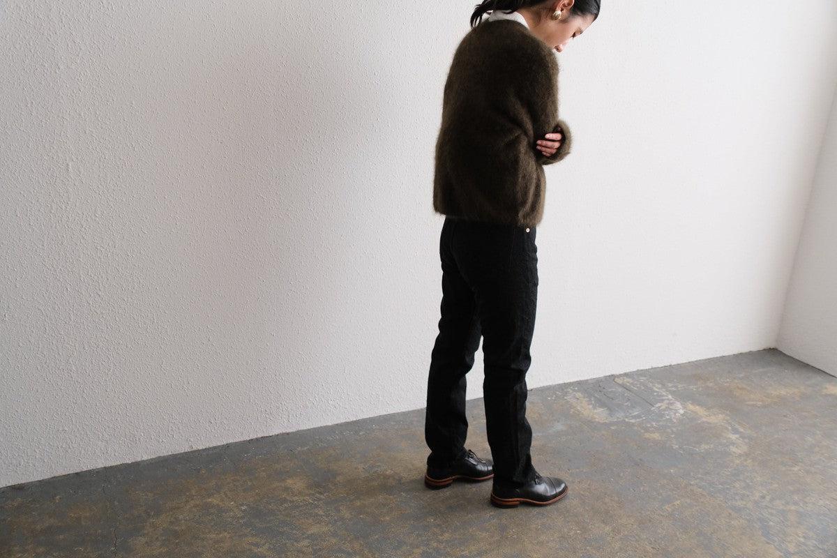 【new】enrica cashemere shaggy knit / khaki