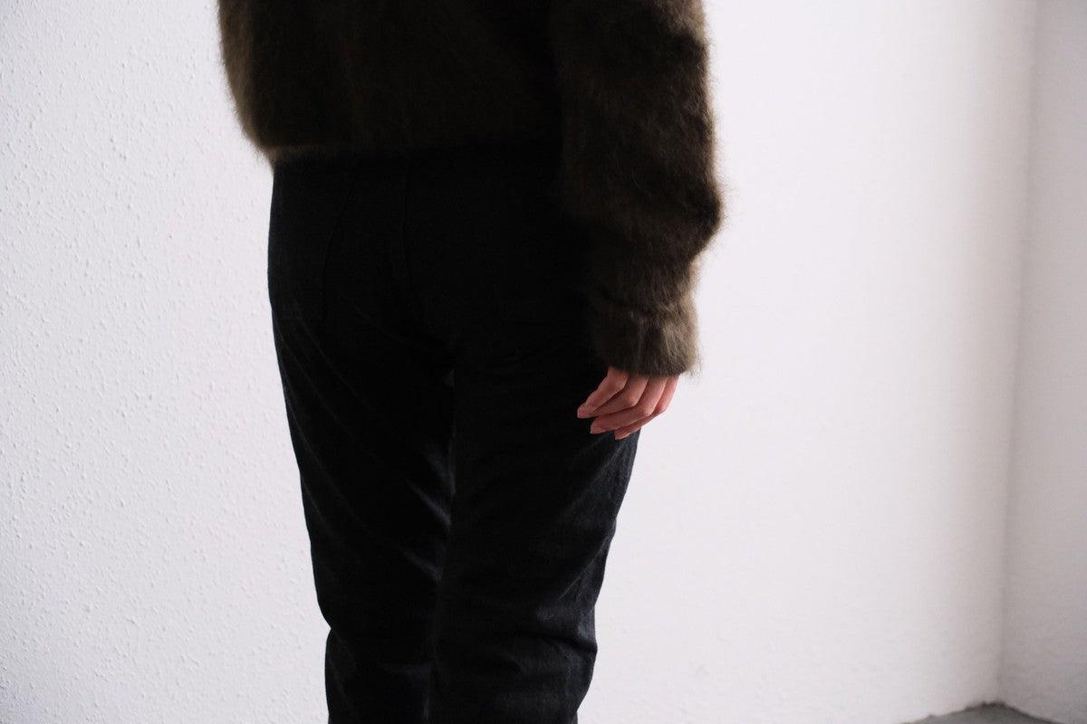 【new】enrica cashemere shaggy knit / khaki