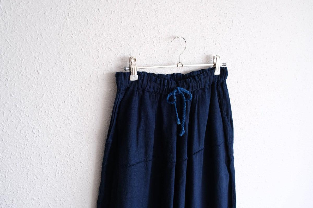 MITTAN / 竹パンツ 濃藍 PT-147DC / unisex