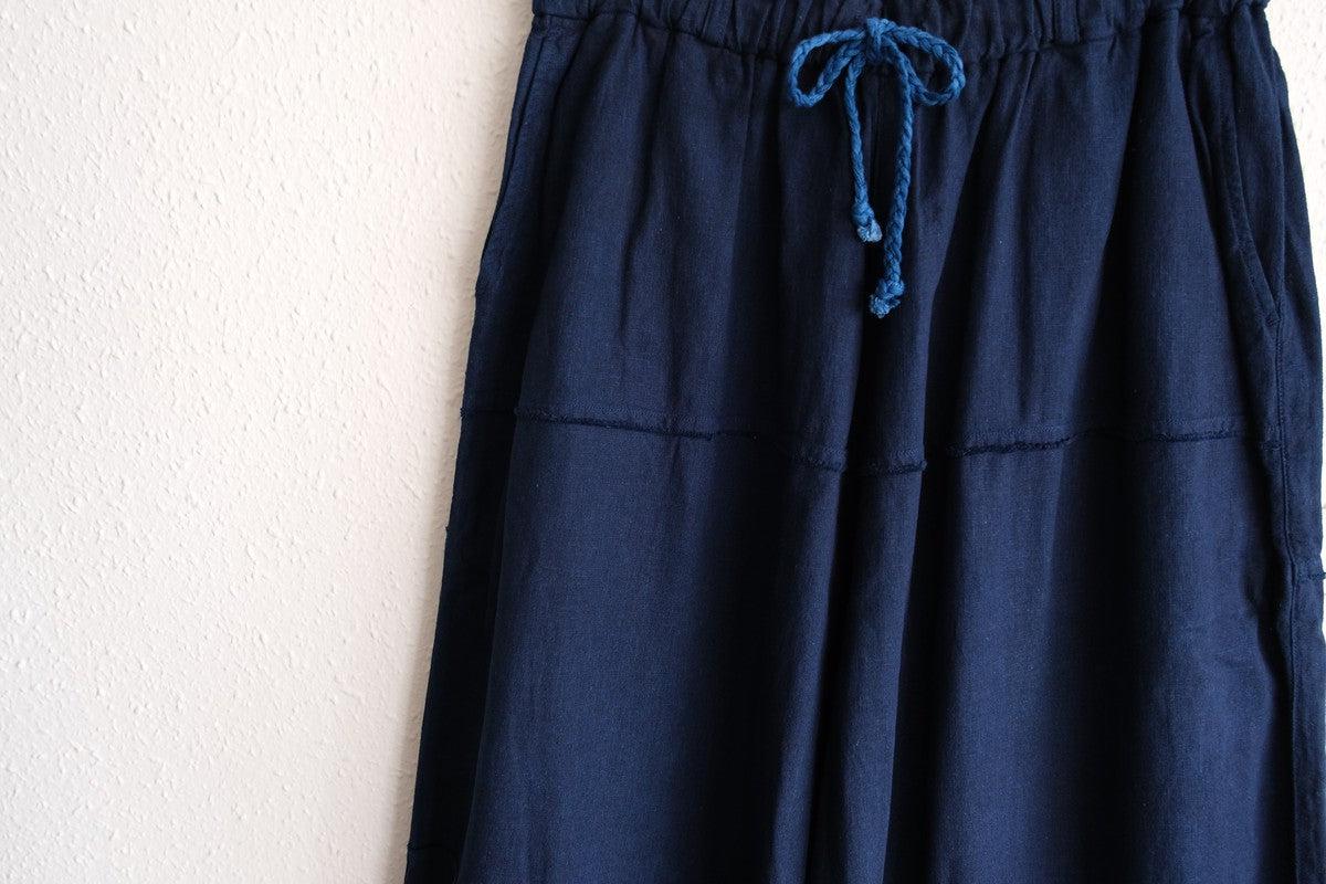 MITTAN / 竹パンツ 濃藍 PT-147DC / unisex