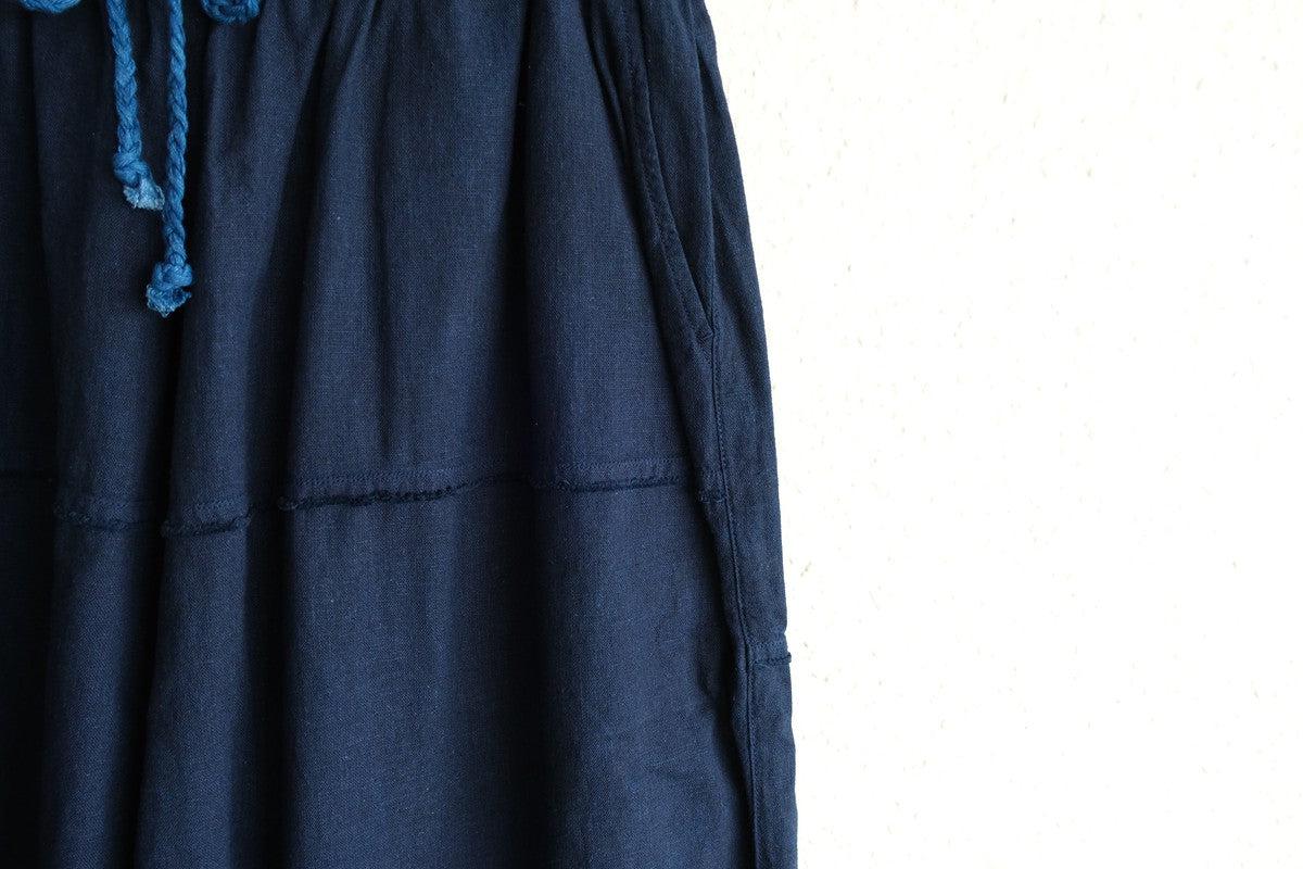 MITTAN / 竹パンツ 濃藍 PT-147DC / unisex