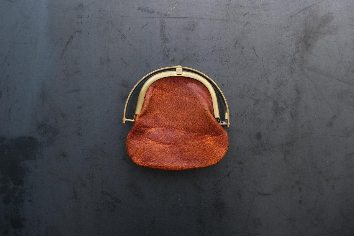 coin case ＜本州鹿革 ヌメオイル＞