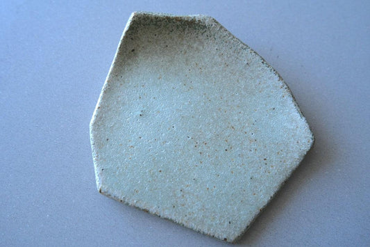 かけら皿 角 緑青