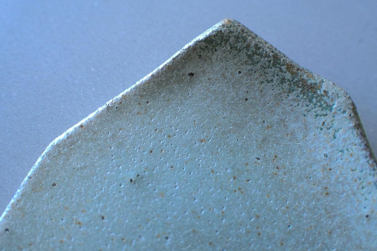 かけら皿 角 緑青