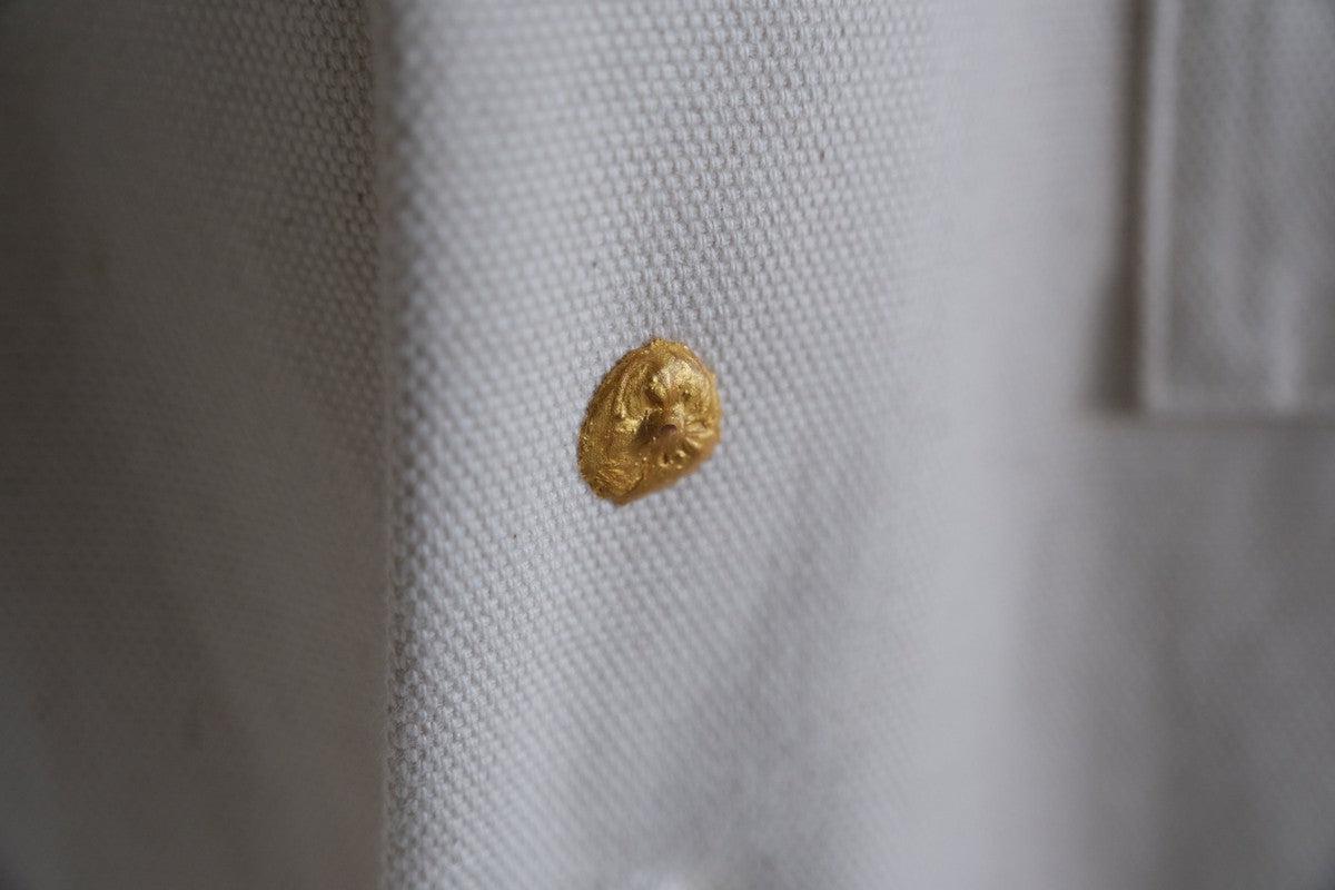 木間服装製作 coat コットン帆布ドット 各色｜unisex freesize