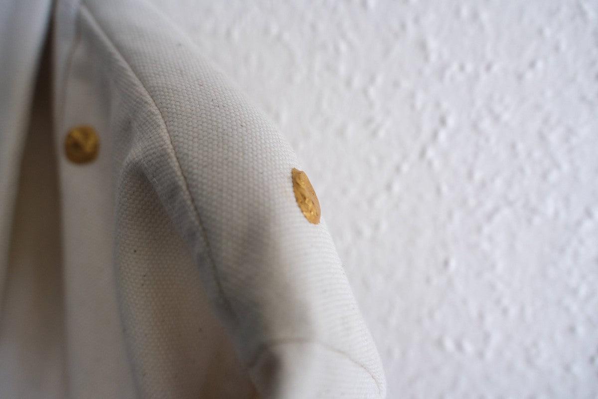 木間服装製作 coat コットン帆布ドット 各色｜unisex freesize