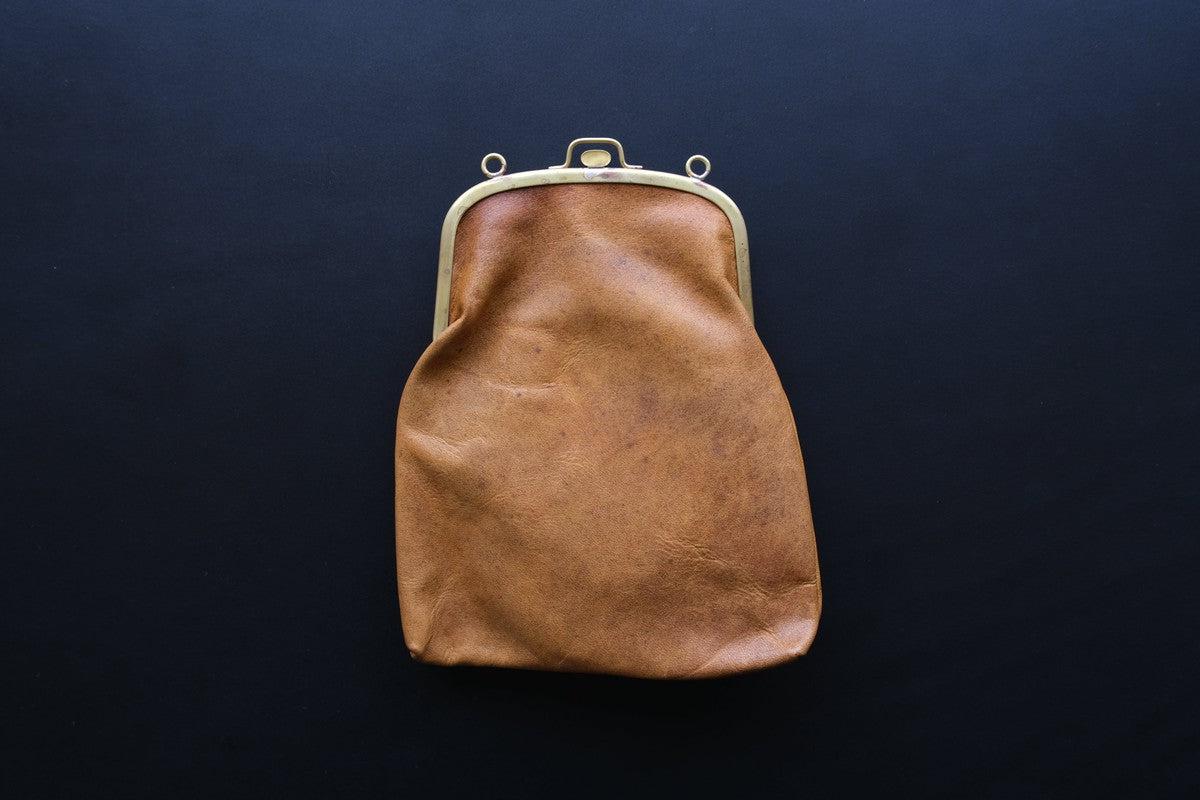 レザーショルダーポーチ ＜鹿革ヌメオイル＞ ｜SHO-65D