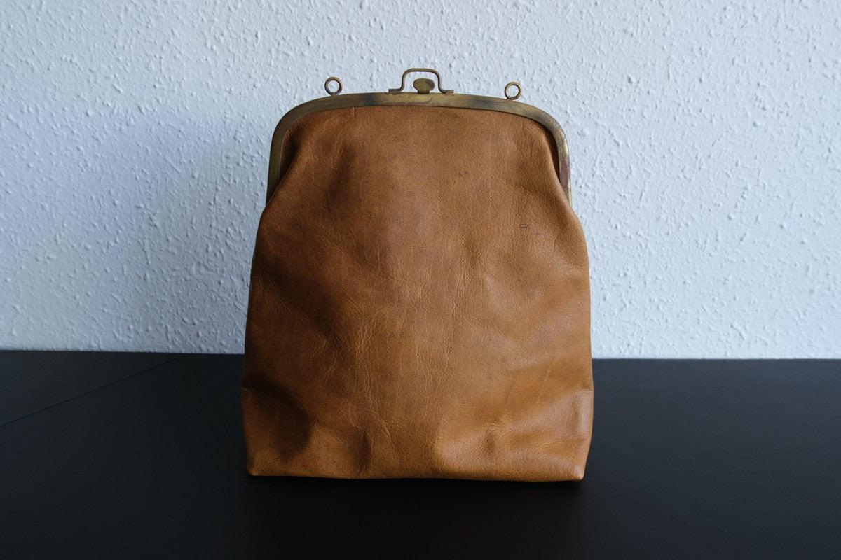 レザーショルダーポーチ ＜鹿革ヌメオイル＞ ｜SLAO-40D