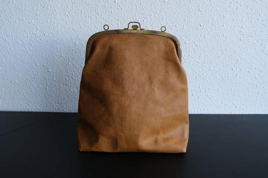 レザーショルダーポーチ ＜鹿革ヌメオイル＞ ｜SLAO-40D