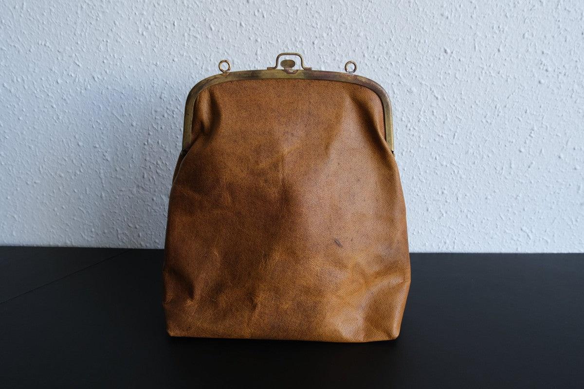 レザーショルダーポーチ ＜鹿革ヌメオイル＞ ｜SLAO-40D