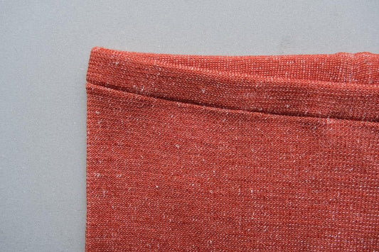 リネンウール腹巻きパンツ｜テラコッタ