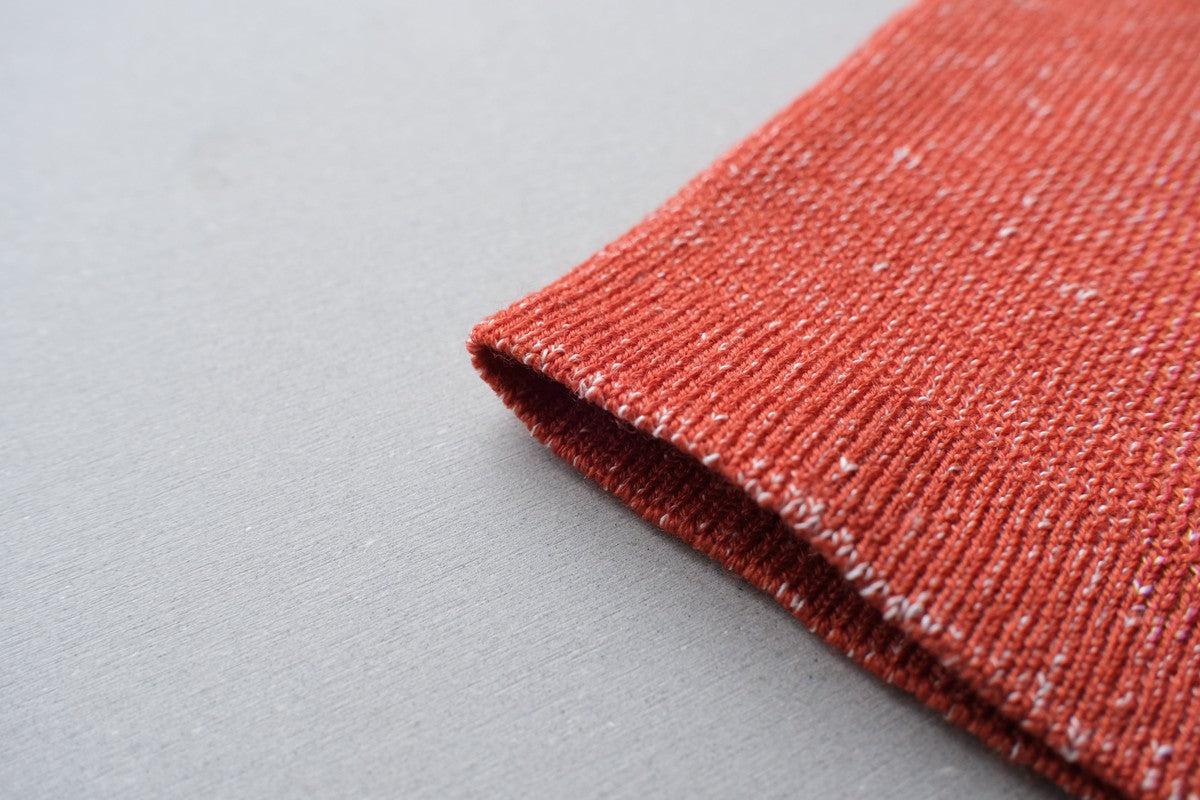 リネンウール腹巻きパンツ｜テラコッタ