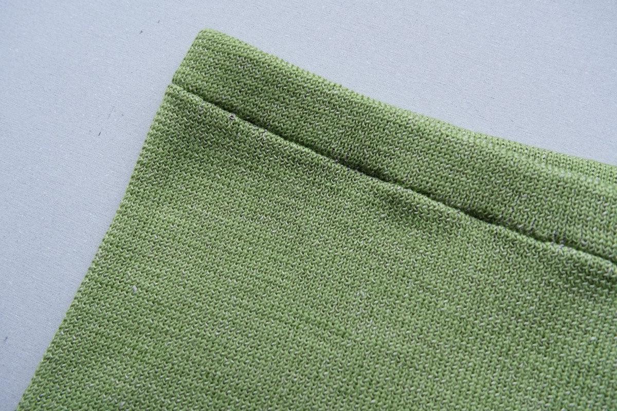 リネンウール腹巻きパンツ｜グリーン