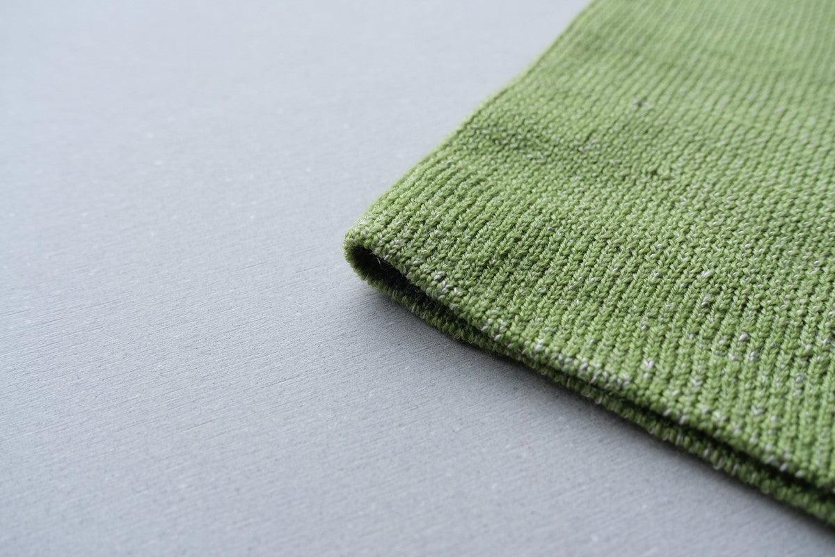 リネンウール腹巻きパンツ｜グリーン