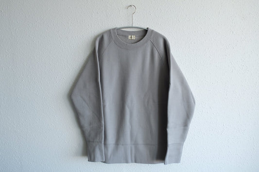 yohaku 裏起毛トレーナー ライトグレー|unisex 3 size