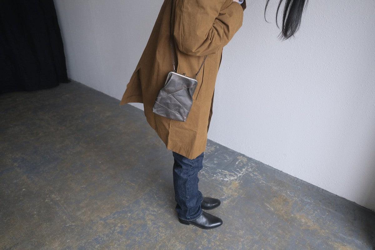 frame porch SLAO-08 ＜鹿革 黒 / 滋賀-10＞