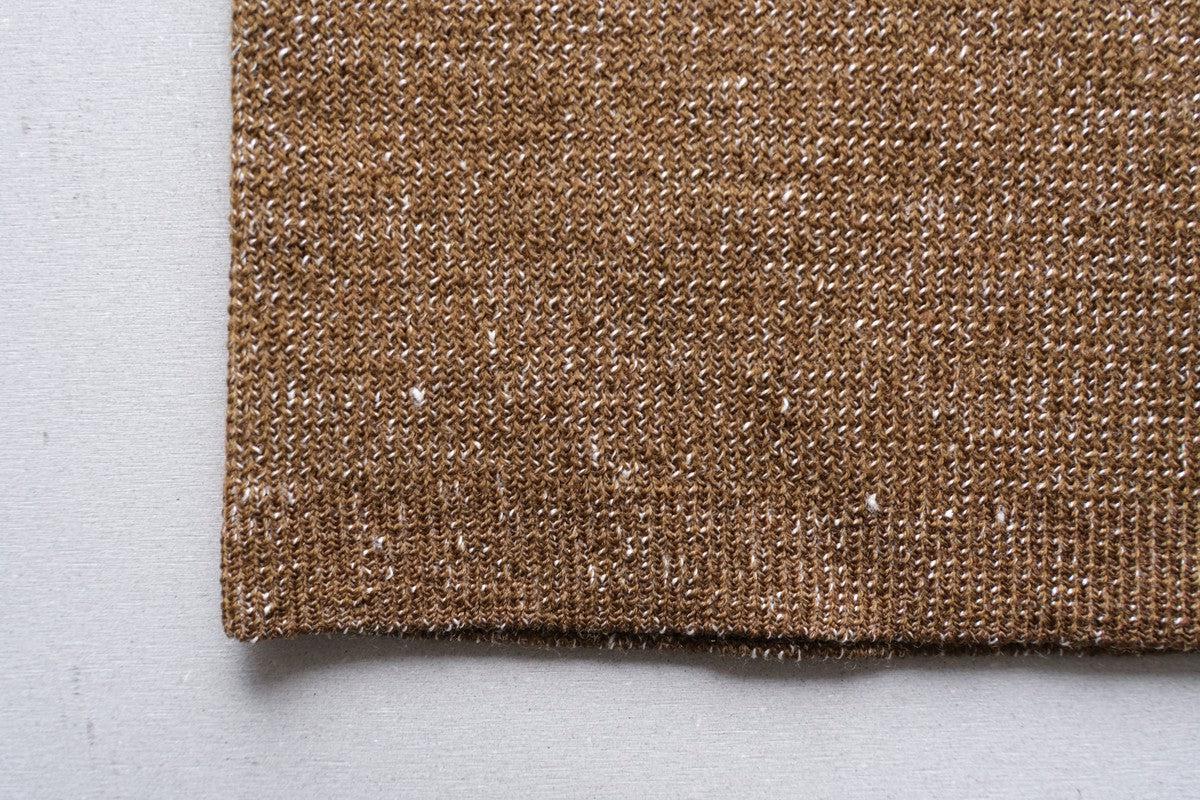 リネンウール腹巻きパンツ｜カーキ