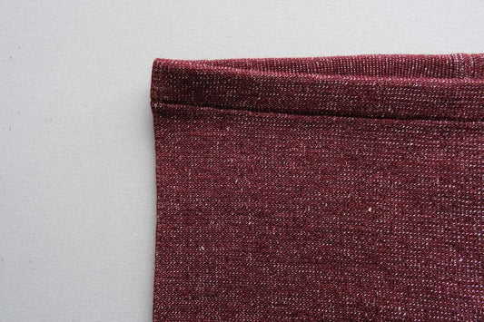 リネンウール腹巻きパンツ｜エンジ