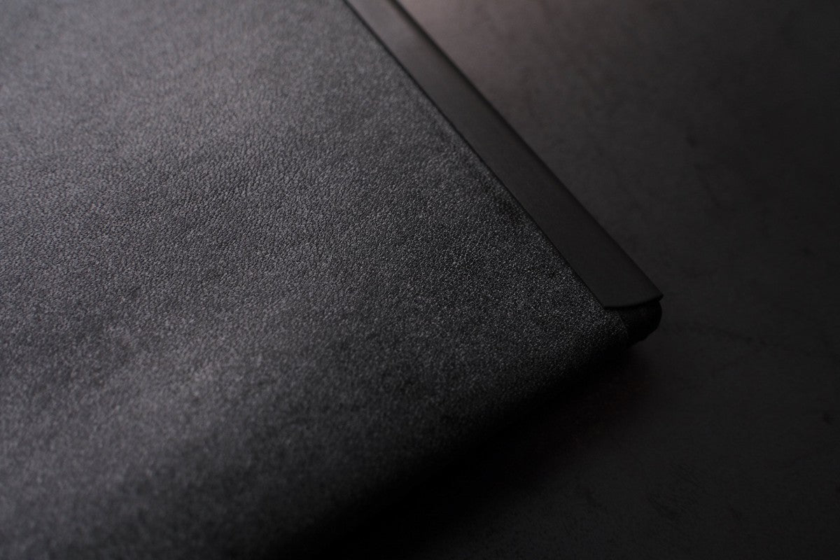 longwallet ＜牛革 #wax sumi＞