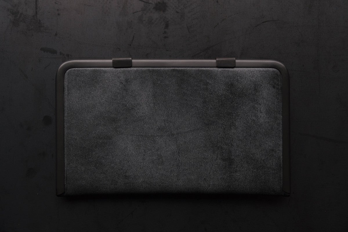 longwallet ＜牛革 #wax sumi＞