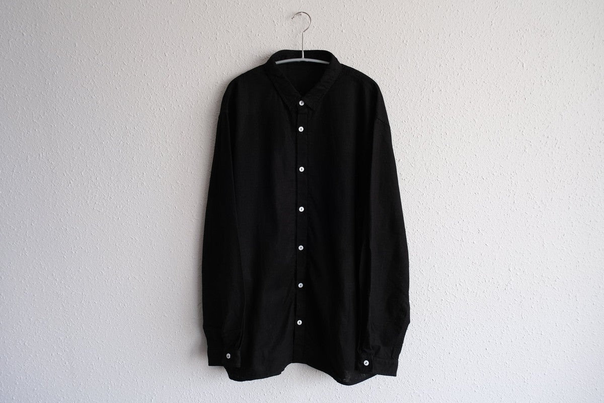 MITTAN / 竹シャツ 黒 SH-99 / unisex