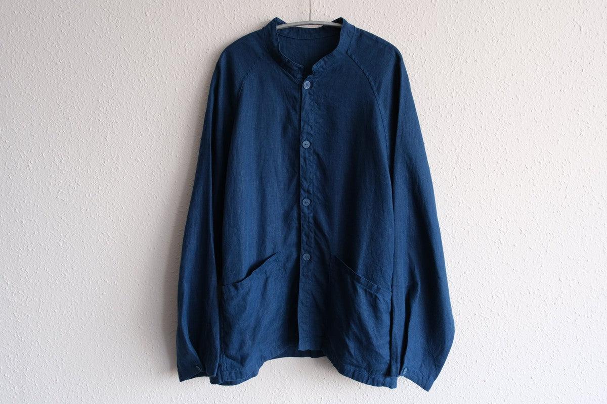 MITTAN / さざ波大麻ジャケット 藍 JK-44C / unisex