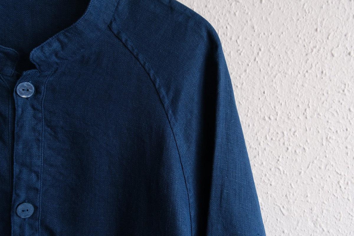 MITTAN / さざ波大麻ジャケット 藍 JK-44C / unisex