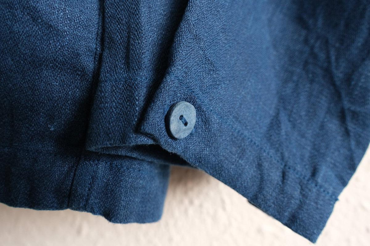 MITTAN / さざ波大麻ジャケット 藍 JK-44C / unisex