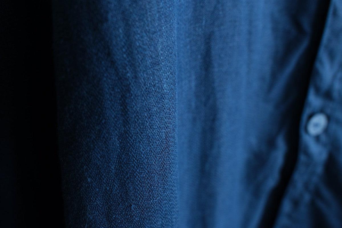 MITTAN / さざ波大麻ジャケット 藍 JK-44C / unisex