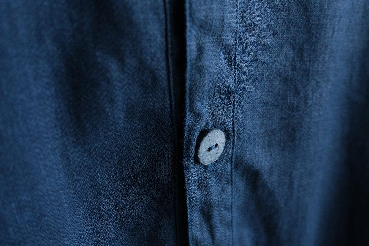 MITTAN / さざ波大麻ジャケット 藍 JK-44C / unisex