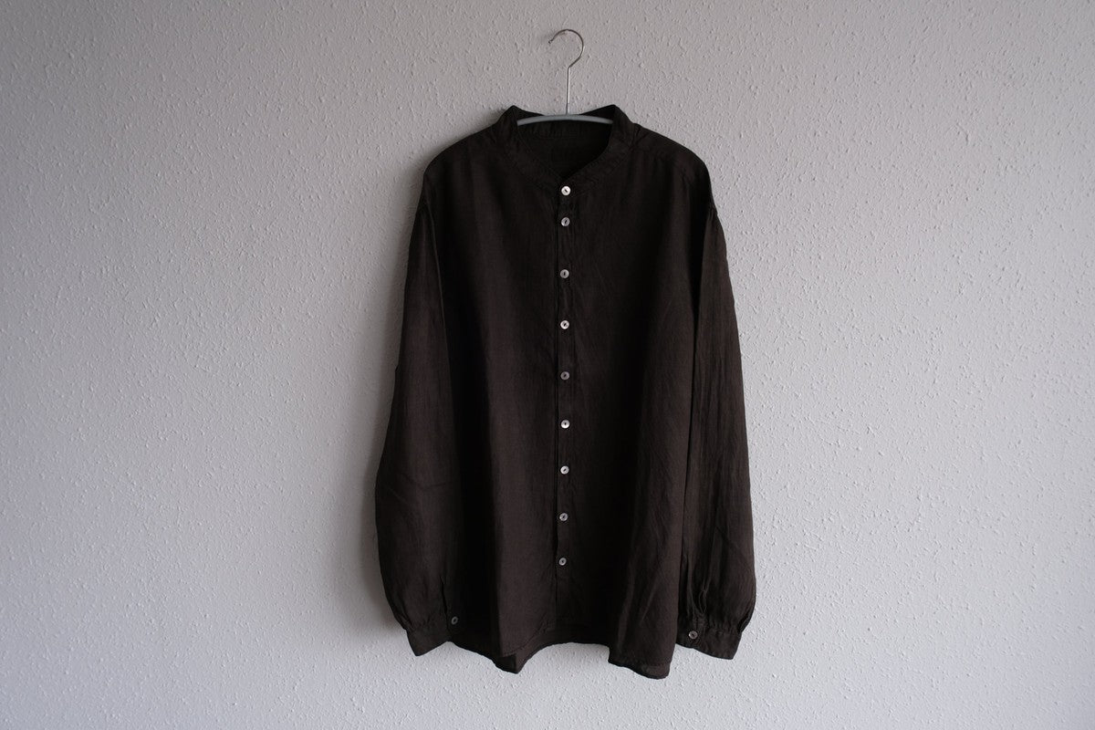 MITTAN / 大麻シャツ 泥染 SH-132M / unisex