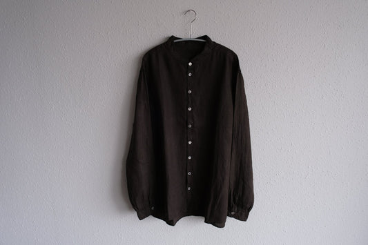 MITTAN / 大麻シャツ 泥染 SH-132M / unisex