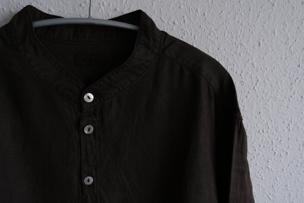 MITTAN / 大麻シャツ 泥染 SH-132M / unisex