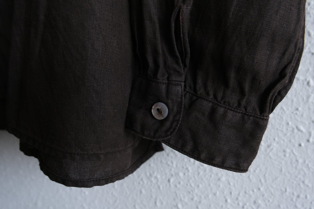 MITTAN / 大麻シャツ 泥染 SH-132M / unisex