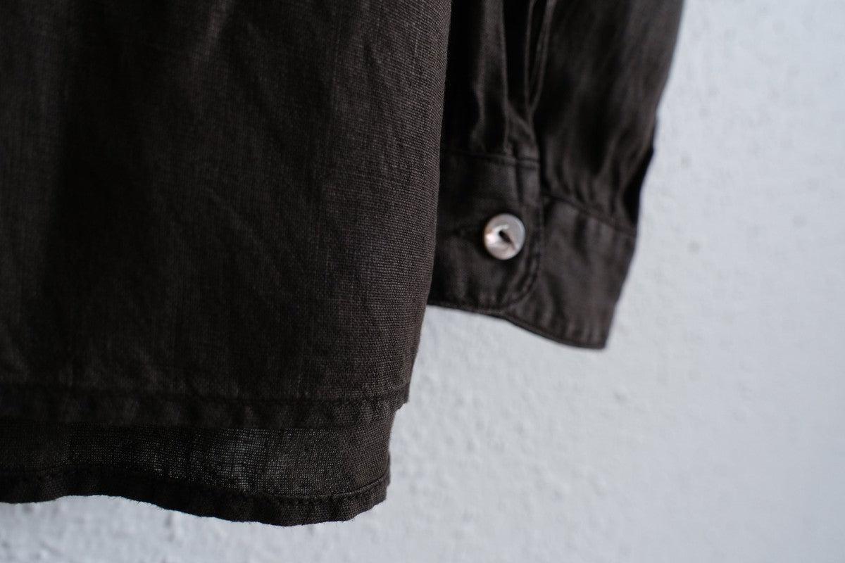 MITTAN / 大麻シャツ 泥染 SH-132M / unisex