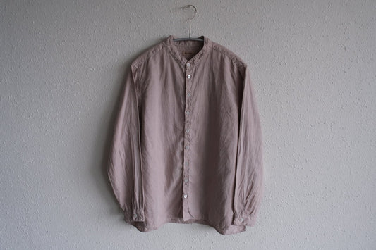 MITTAN / 大麻シャツ 栃の実 SH-132C / unisex