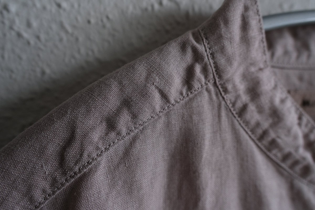 MITTAN / 大麻シャツ 栃の実 SH-132C / unisex