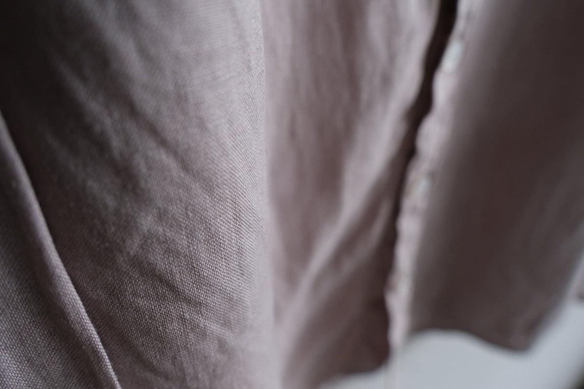 MITTAN / 大麻シャツ 栃の実 SH-132C / unisex