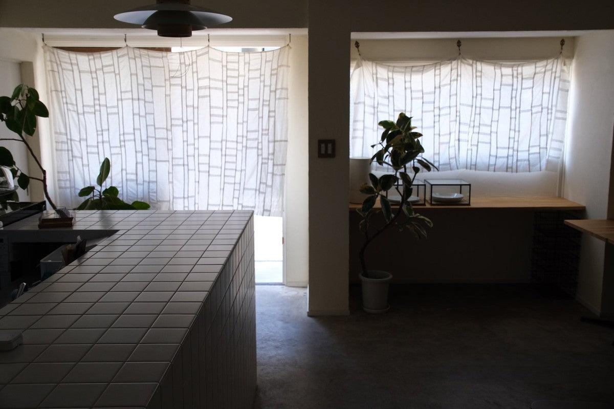 MITTAN×PINT / 端切れパッチワーク / カディ / 130×130cm ＜サイズオーダー可＞