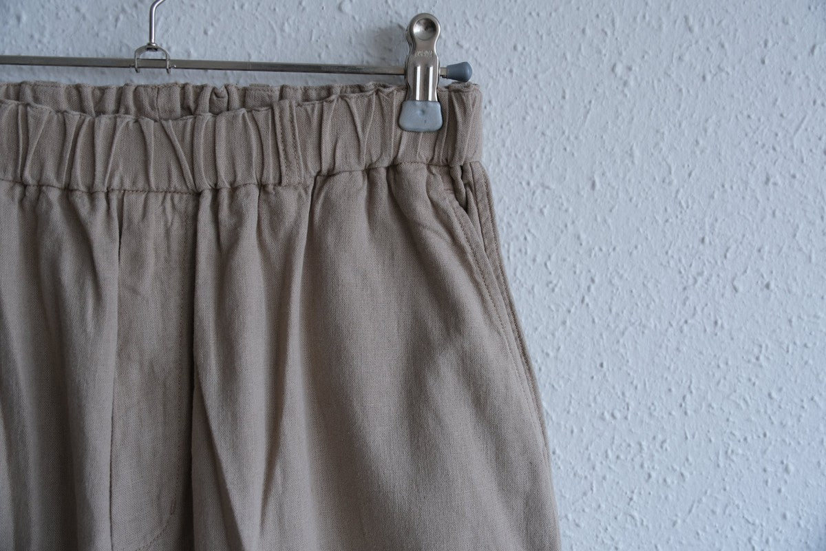 MITTAN / 竹ロングパンツ 胡桃 PT-78C / unisex