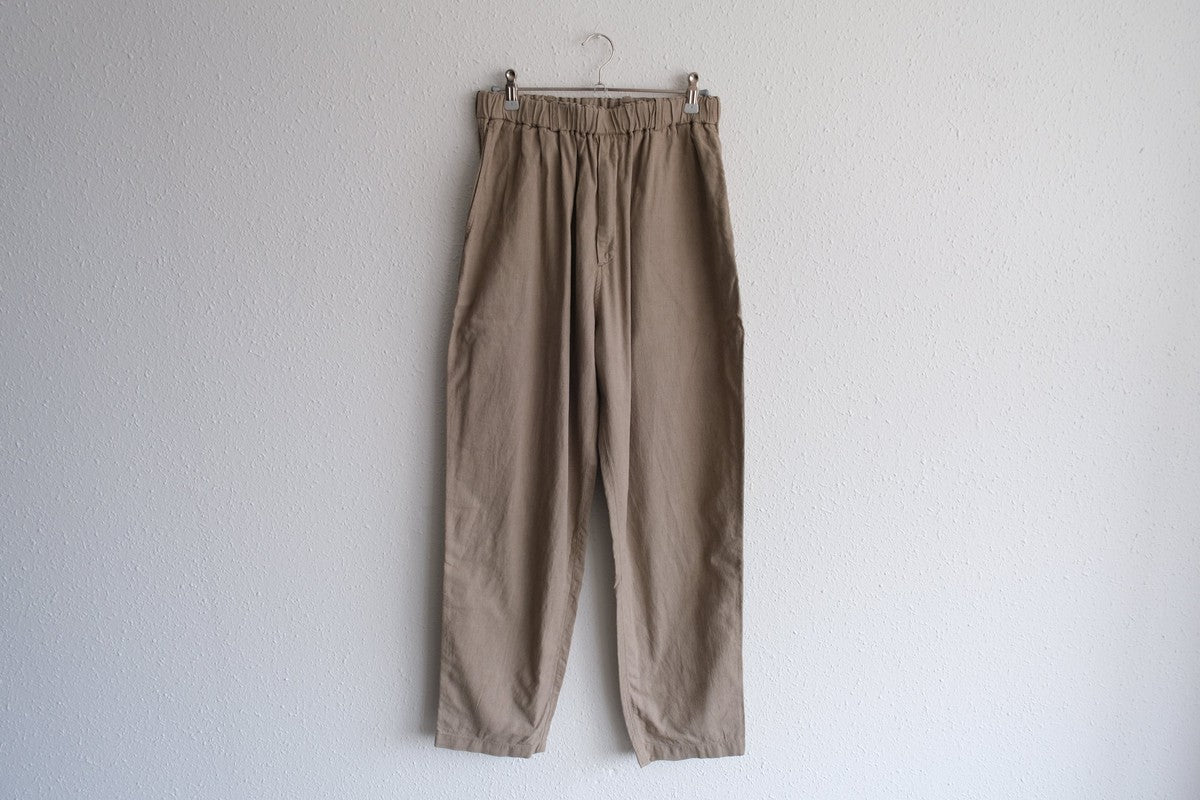 MITTAN / 竹ロングパンツ 胡桃 PT-78C / unisex