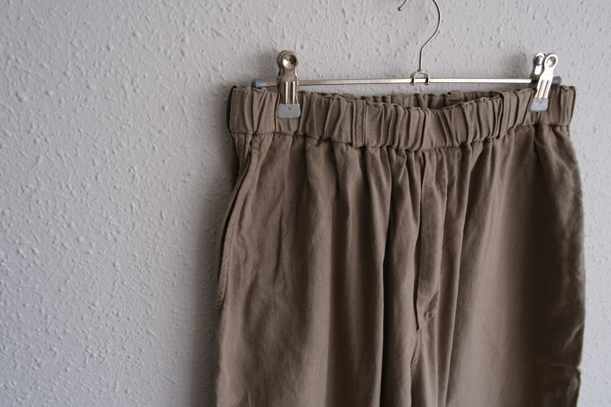 MITTAN / 竹ロングパンツ 胡桃 PT-78C / unisex