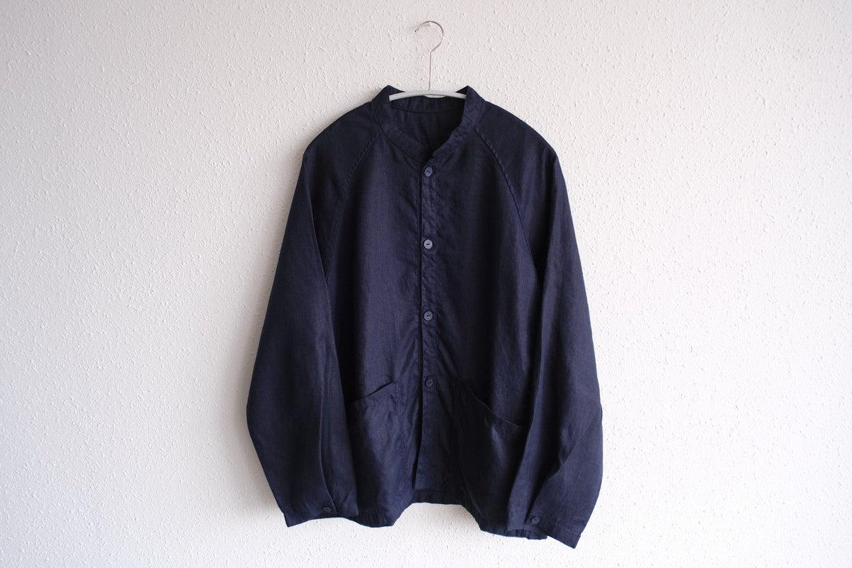 MITTAN / さざ波大麻ジャケット 濃紺 JK-44 / unisex
