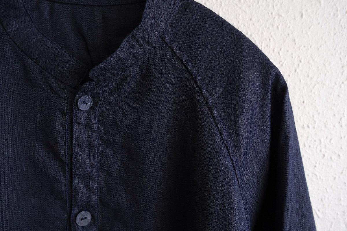 MITTAN / さざ波大麻ジャケット 濃紺 JK-44 / unisex