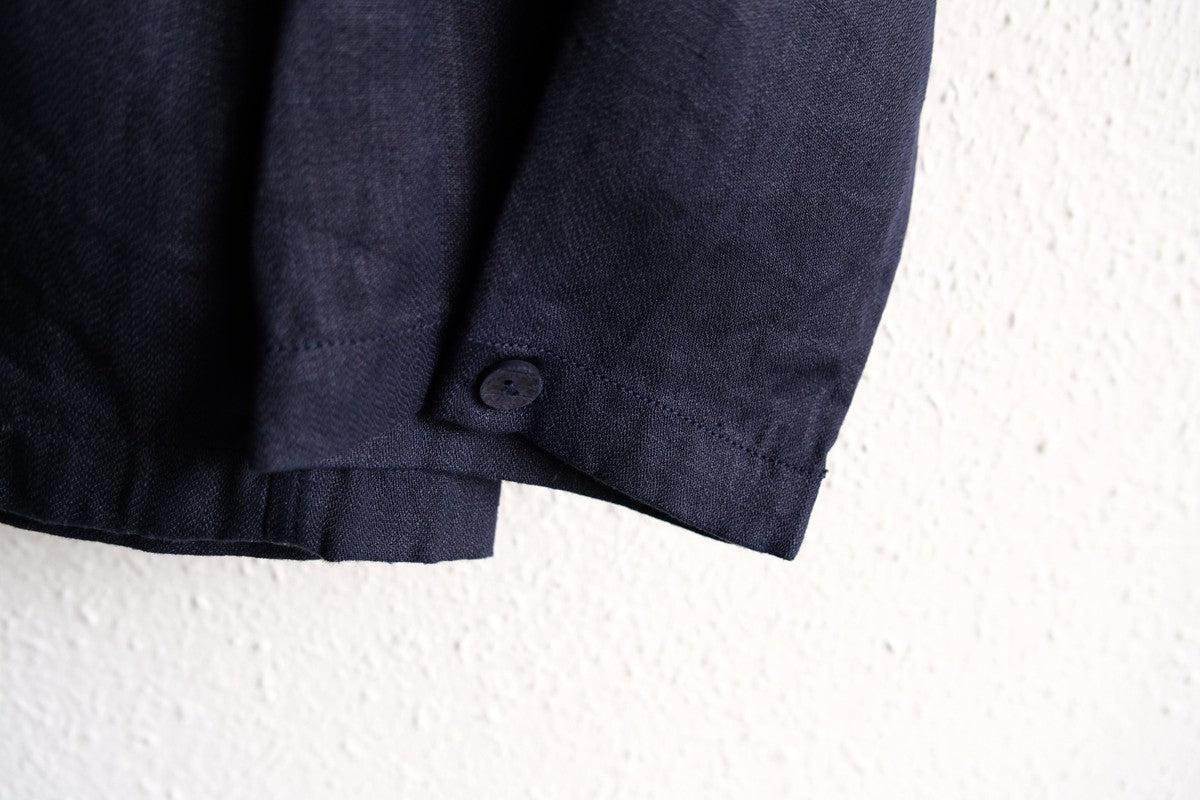 MITTAN / さざ波大麻ジャケット 濃紺 JK-44 / unisex